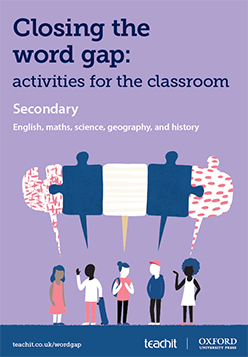Closing the word gap: activties for the classroom