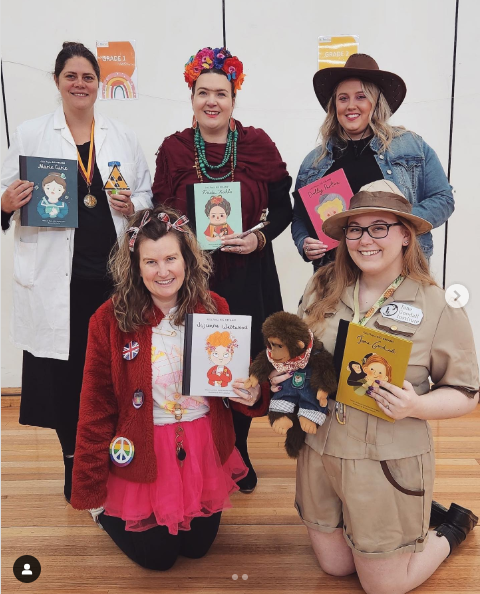 Little People Big Dreams Characters World Book Day costume idea for adults