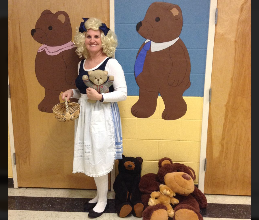Goldilocks and the Three Bears costume idea for adults