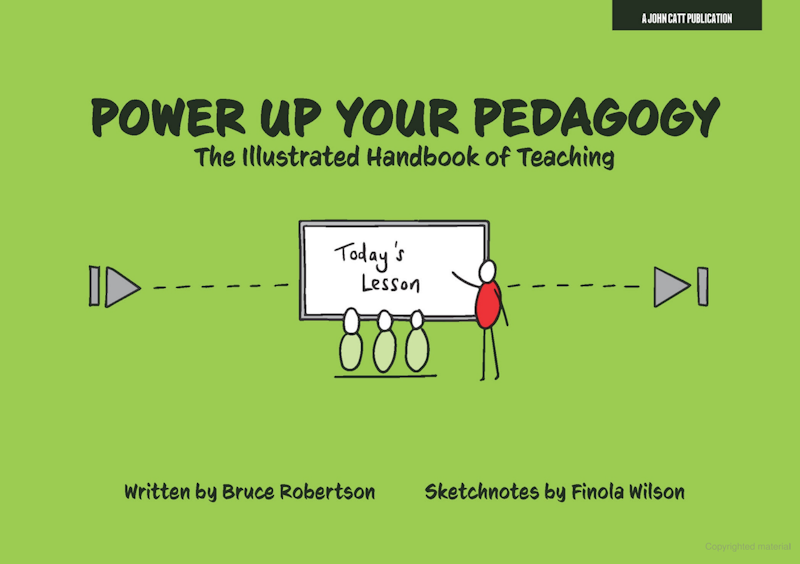 9. Power Up Your Pedagogy: The Illustrated Handbook of Teaching by Bruce Robertson