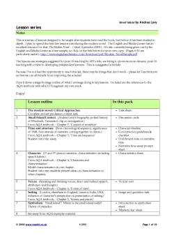 Lesson series